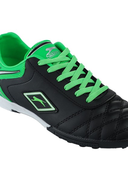 HUGO HS Erkek Halısaha Futbol Ayakkabısı Siyah / Yeşil fırsatları