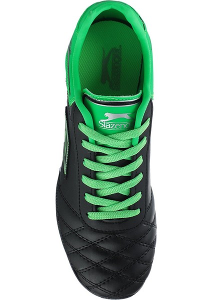 HUGO HS Erkek Halısaha Futbol Ayakkabısı Siyah / Yeşil indirimleri