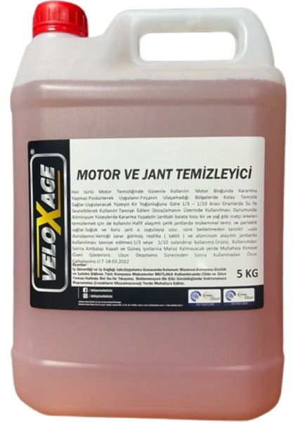 Motor Jant Temizleyici 5kg