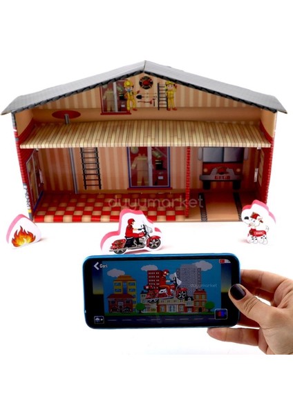 Meslek Seti Itfaiye ve Itfaiye Istasyonu modelleri