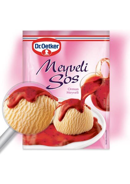 Dr.Oetker Meyveli Sos 80 gr