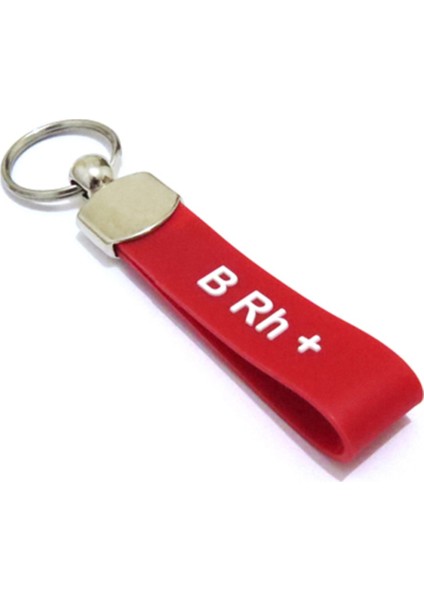 B Rh+ Kan Grubu Kauçuk Anahtarlık