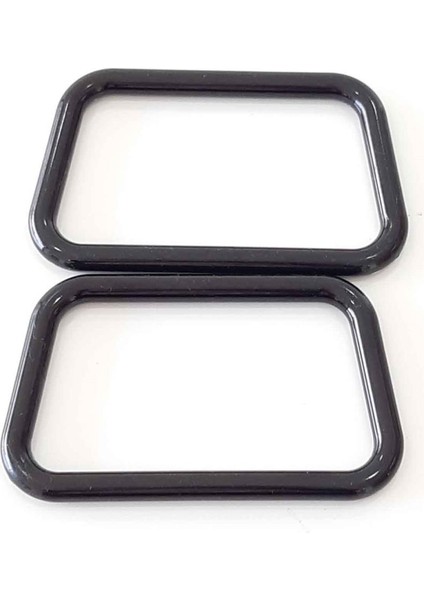 Akrilik Görünümlü Siyah Plastik Çanta Sapı