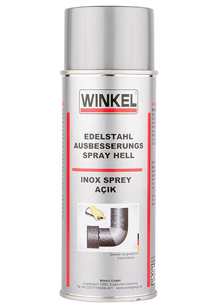 Inox Sprey (Açık) 400ML (12 Adet)