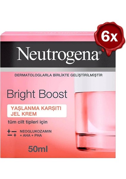 Bright Boost Jel Krem 50 ml x 6
