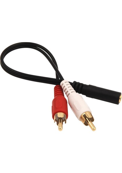 BK Teknoloji 3.5mm Dişi 2 Rca Erkek Stereo Ses Kablosu