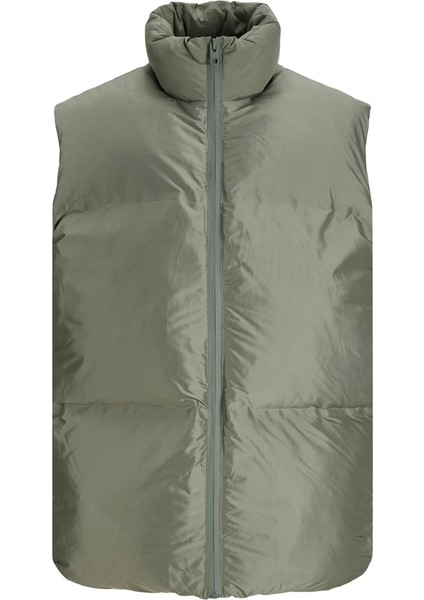 Jprblakent Puffer Vest Gri Erkek Yelek 12213862-Mulle