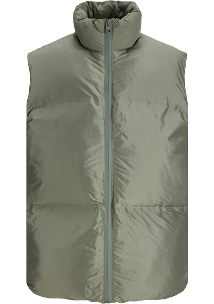 Jack & Jones Jprblakent Puffer Vest Gri Erkek Yelek 12213862-Mulle