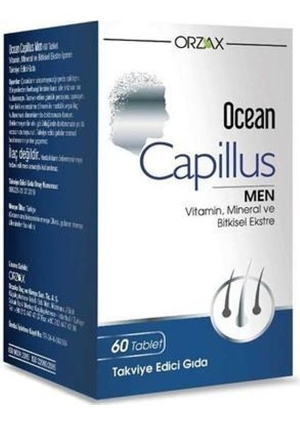Ocean Capillus Men 60 Tablet (Mıad:02/2025)