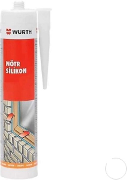 Nötr Silikon Şeffaf 310 ml