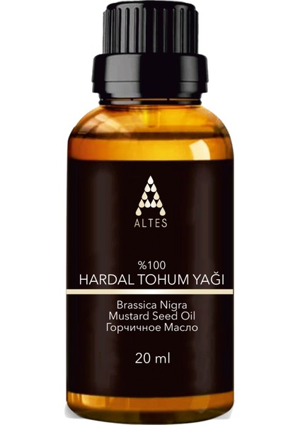 %100 Saf Hardal Tohum Yağı / Mustard Seed Oil / Soğuk Sıkım