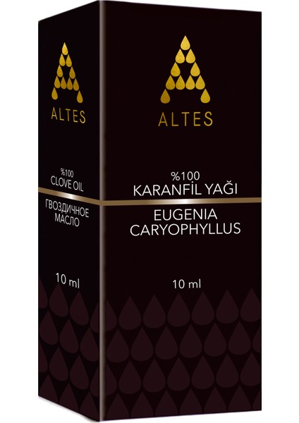 %100 Saf Karanfil Uçucu Yağı / Clove Oil / Eugenia Caryophyllus 10ML