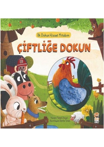 Hikaye Seti Merhaba Çiftlik-Çiftliğe Dokun - Melek Dinçer (Ciltli) modelleri