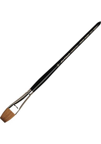 Maestro Tobolsky Kolinsky Kızıl Samur Kılı Düz Sulu Boya Fırçası Seri 1301 NO16