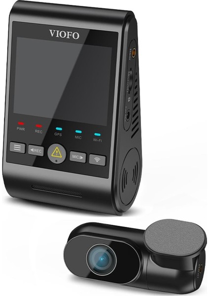A229 Duo 2 Kameralı Ön-Arka 2k 1440P 5ghz Wifi Gps’li Araç Kamerası