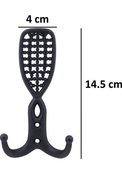 Portmanto Vestiyer Duvar Askısı Dolap Elbise Askılığı Krom