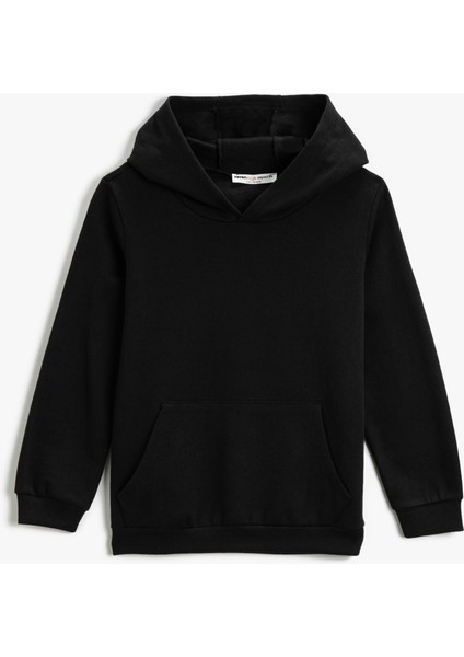 3WKB10137TK Koton Erkek Çocuk Sweat Siyah modelleri