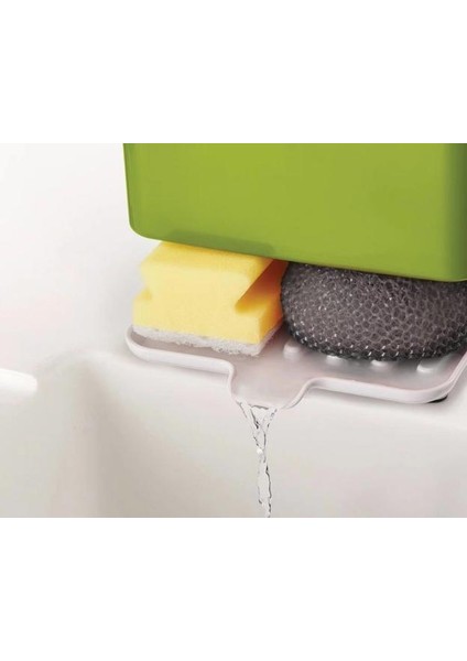 Caddy Tower Slimline Lavabo Caddy Mutfak Lavabo Organizatör Sünger Tutucu Bulaşık Makinesi | Raflar ve tutucular (Yurt Dışından)