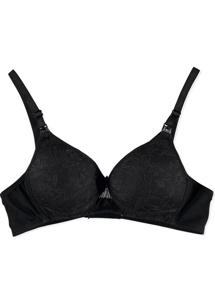 Dantelli Kaplı Emzirme Sütyeni Siyah fiyatları