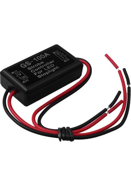 Flaş Strobe Kontrolörü Fren Işık Flaşör Modülü Araba LED Fren Stop Işık Lambası 12V Için (Yurt Dışından)