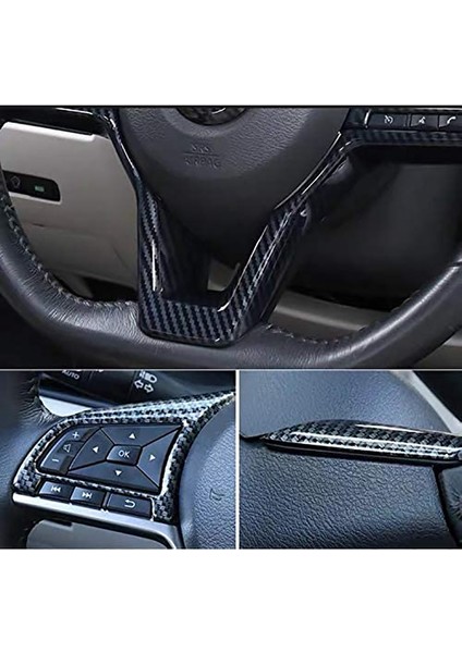 Rogue Altima Sentra Kicks Için Karbon Fiber Direksiyon Dekorasyon Kapak Çerçeve Trim Leaf Versa Aksesuarları (Yurt Dışından) fırsatları