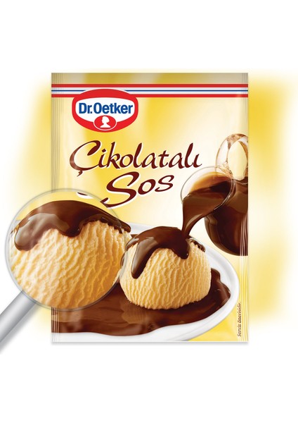 Dr.Oetker Çikolatalı Sos 128 gr