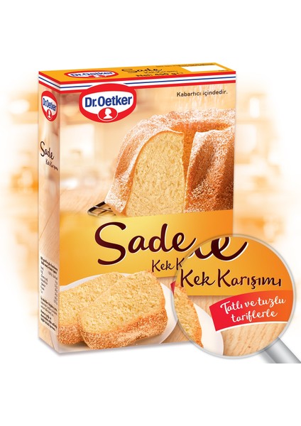 Dr.Oetker Sade Kek Karışımı 450 Gr