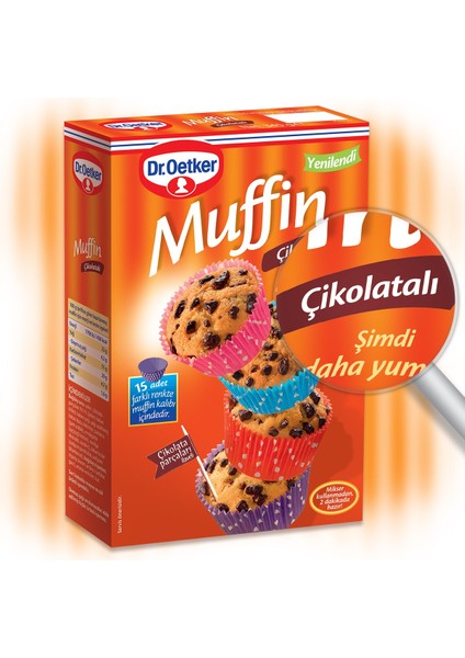 Dr.Oetker Çikolatalı Muffin 345 Gr