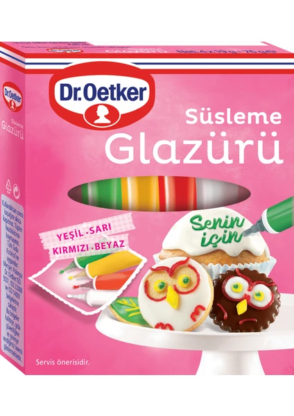 Dr. Oetker Süsleme Glazürü 76 gr