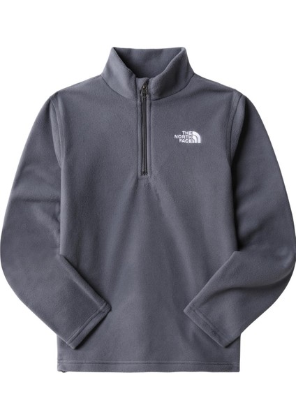 Teen Glacıer 1/4 Zıp Çocuk Polar Gri