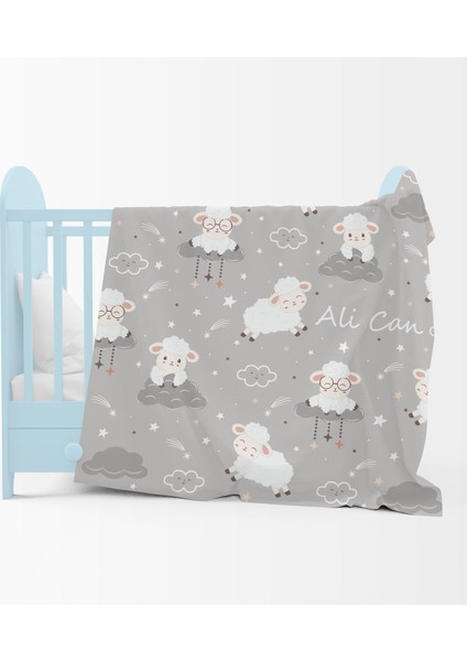 Kişiye Özel Bebek Hediye Seti Ahşap Sandıkta Zıbın Biberon Yastık ve Battaniye fırsatları