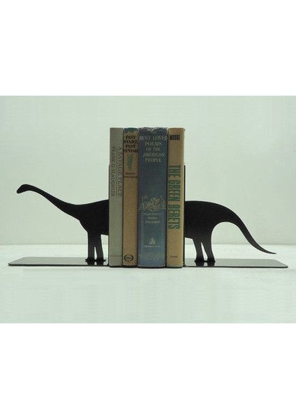 Dinozor Metal Kitap Tutucu 2'li Takım