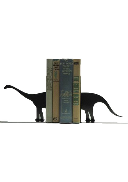Dinozor Metal Kitap Tutucu 2'li Takım