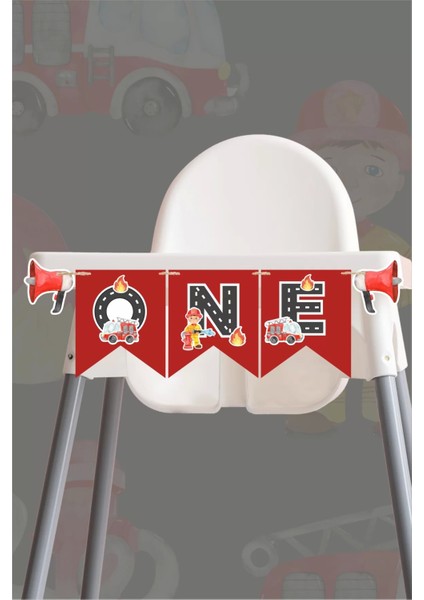 Itfaiye Temalı One Banner *kalın Kağıt