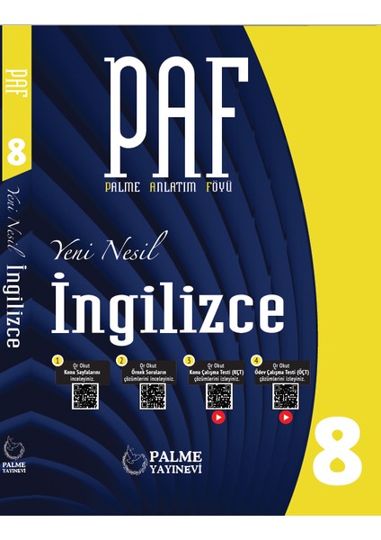 PAF 8. Sınıf Ingilizce Anlatım Föyleri Kurumsal