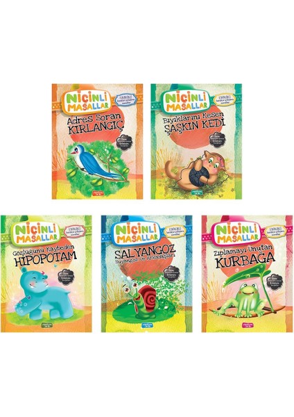 Niçinli Masallar Seti 5 Kitap Takım - Yediveren Çocuk