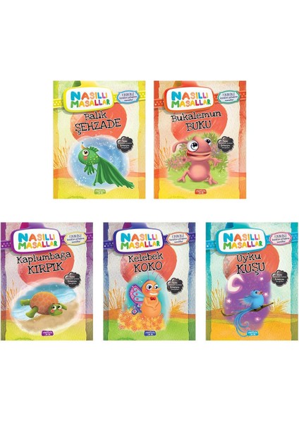 Nasıllı Masallar Seti 5 Kitap Takım - Yediveren Çocuk