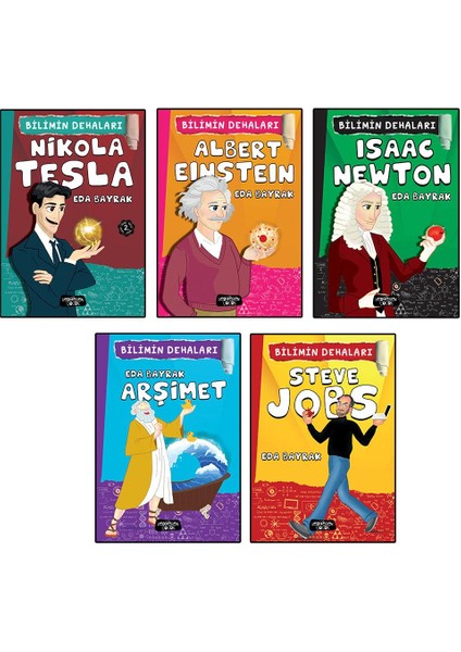 Bilimin Dehaları Seti -1 5 Kitap Takım