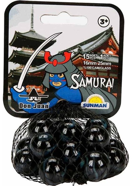 Don Juan Savaşçılar Renkli Misket - Samurai