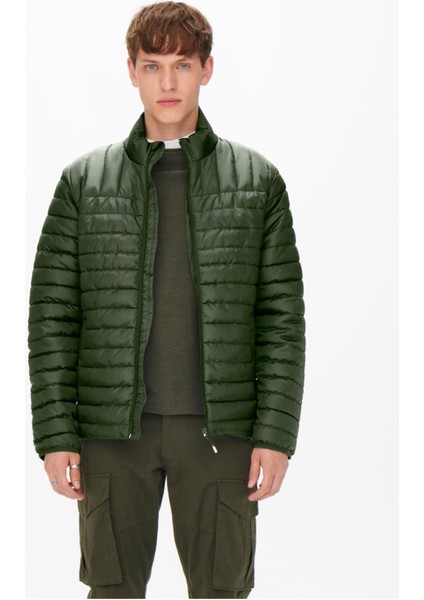 Only & Sons Onspiet Quilted Highneck Jacket Otw Vd Erkek Mont - 22022612