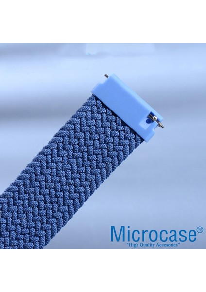 Amazfit Pace Için 135 mm Esnek Hasır Örgü Kordon Kayış - KY34 fırsatları