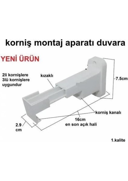 Nalbur Center Korniş L Ayak