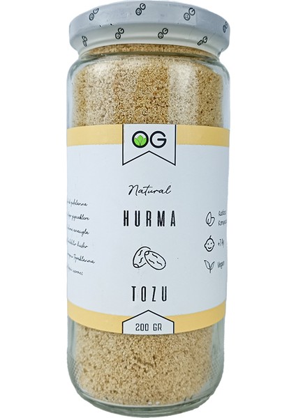 Hurma Tozu 200 gr +7 Ay