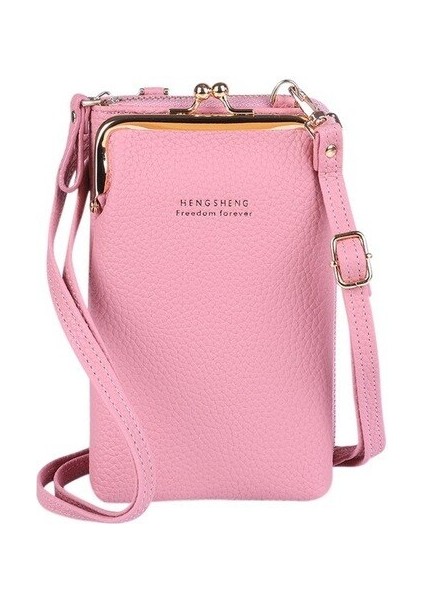 Kadın Düz Renk Küçük Omuz Çantası (Yurt Dışından)