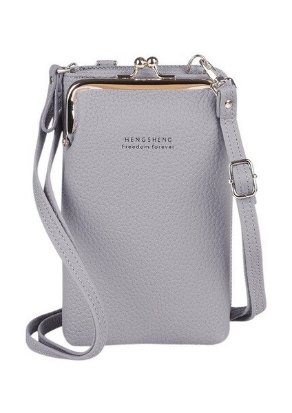 Kadın Düz Renk Küçük Omuz Çantası (Yurt Dışından)