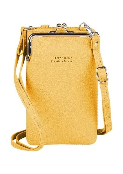 Kadın Düz Renk Küçük Omuz Çantası (Yurt Dışından)