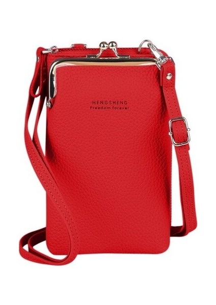 Kadın Düz Renk Küçük Omuz Çantası (Yurt Dışından)