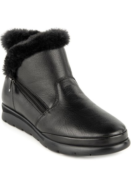 Yeti 6 Nokta Anatomik Taban Hakiki Deri Kadın Bot modelleri