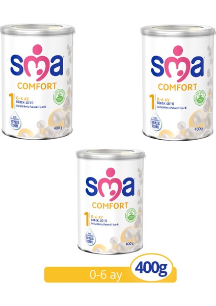 Sma Comfort 1 Numara 400 gr 3'lü Paket