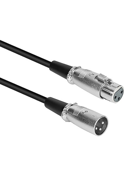 Xlr-C1 Dişi Xlr To Erkek Xlr Mikrofon Kablosu 1mt